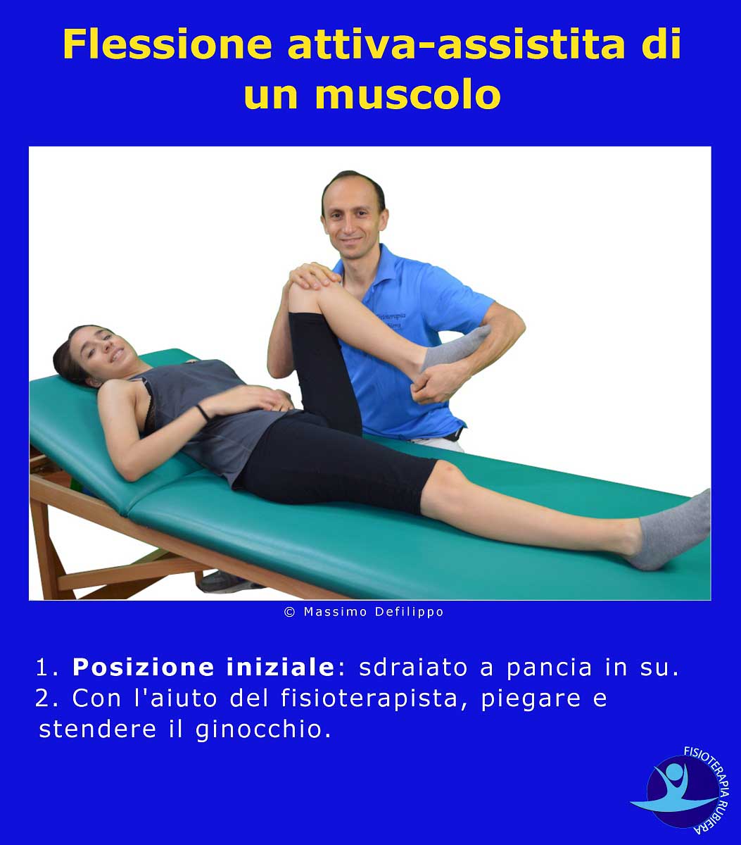 Flessione attiva-assistita-ginocchio