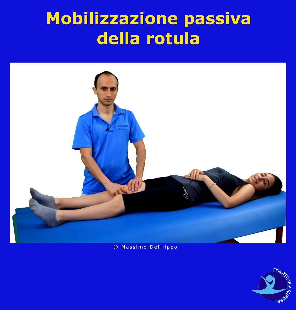 mobilizzazione passiva della rotula