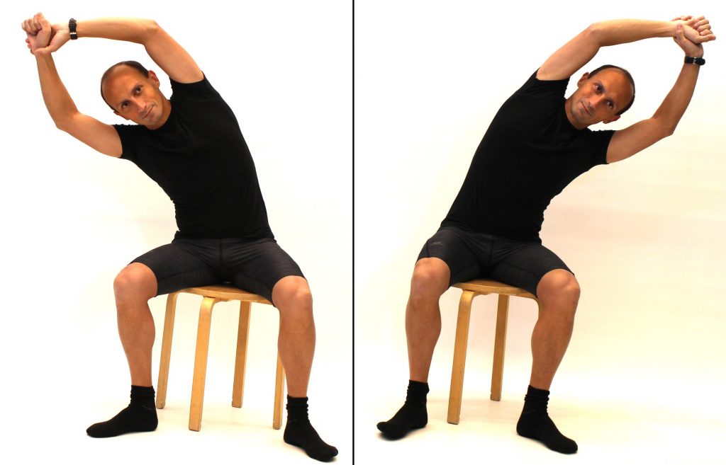 Esercizio equilibrio sedia a rotelle sclerosi multipla